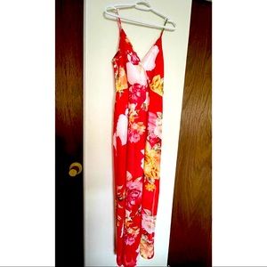 GILLI Floral Maxi Dress (Large)